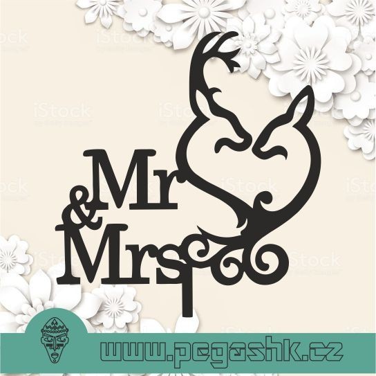 DŘEVĚNÝ SVATEBNÍ ZÁPICH - Mr & Mrs 7